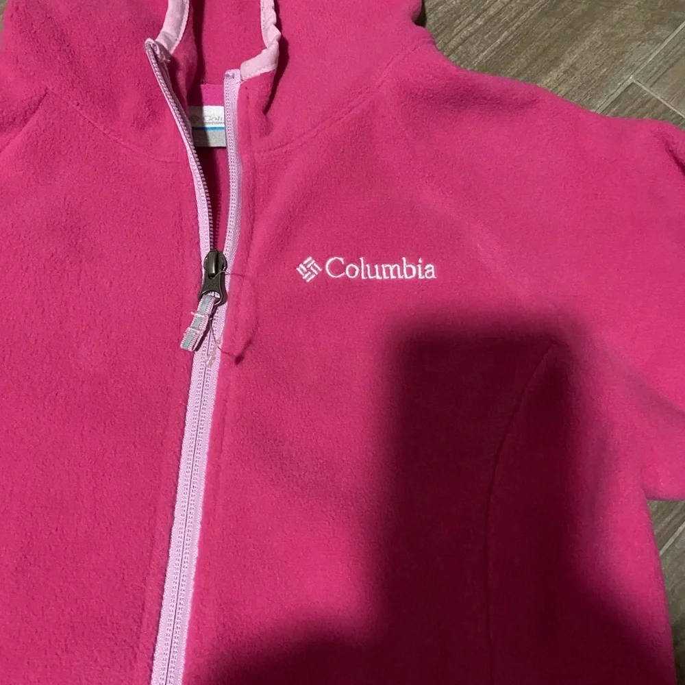 Columbia youth fleece hoodie jacket - Picture 13 of 13